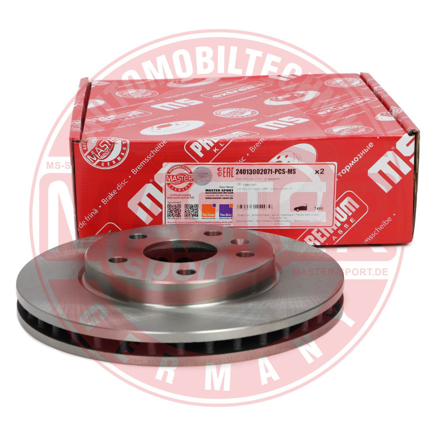 Disc frana MASTERSPORT GERMANY 24013002071-PCS-MS